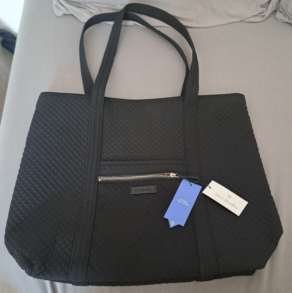 Vera Bradley Iconic black Tote bag